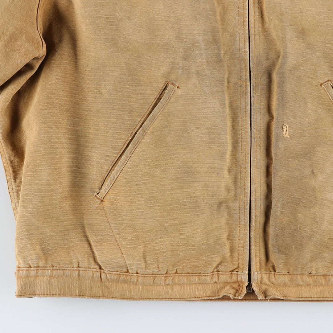 Vintage 90'S Dickies Duck Work Jacket, Men's XXL, Blanket Liner unclear beige type brown Vintage Second Hand