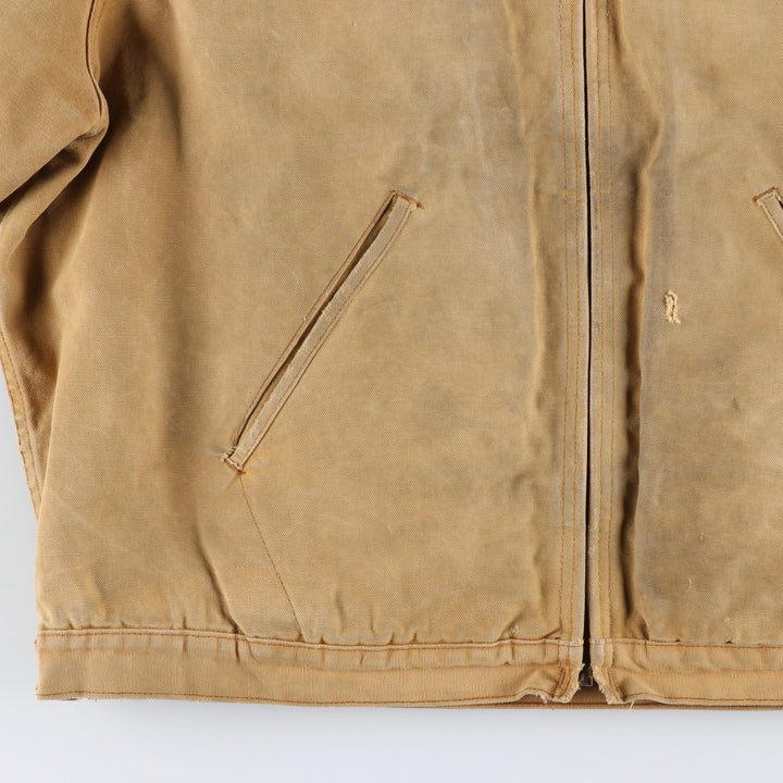 Vintage 90'S Dickies Duck Work Jacket, Men's XXL, Blanket Liner unclear beige type brown Vintage Second Hand