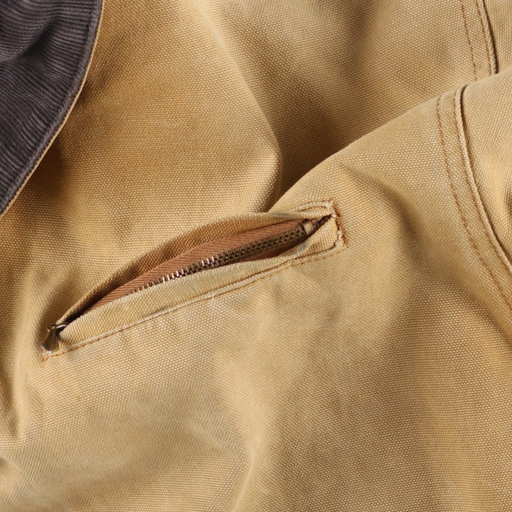 Vintage 90'S Dickies Duck Work Jacket, Men's XXL, Blanket Liner unclear beige type brown Vintage Second Hand