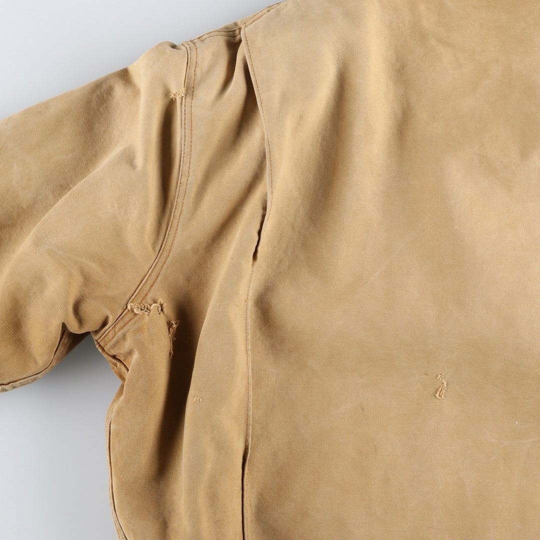 Vintage 90'S Dickies Duck Work Jacket, Men's XXL, Blanket Liner unclear beige type brown Vintage Second Hand