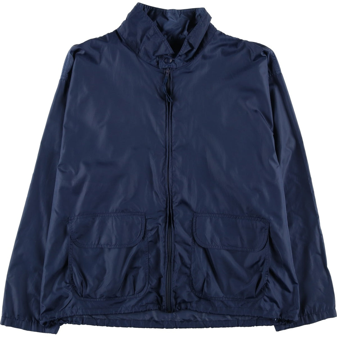 Vintage 80s-90'S WOOLRICH nylon jacket, men's size XL Nylon Navy blue Vintage Second Hand