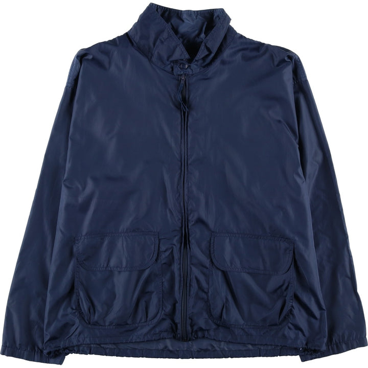 Vintage 80s-90'S WOOLRICH nylon jacket, men's size XL Nylon Navy blue Vintage Second Hand