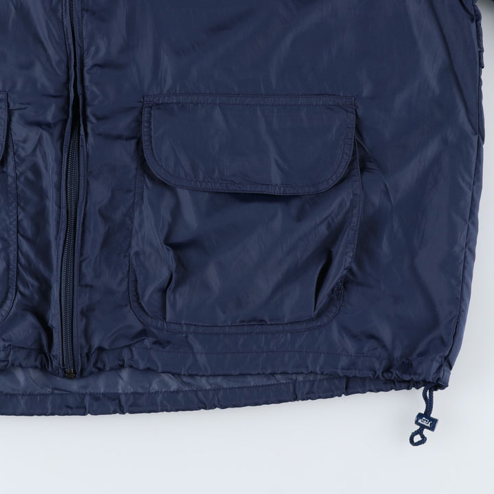 Vintage 80s-90'S WOOLRICH nylon jacket, men's size XL Nylon Navy blue Vintage Second Hand