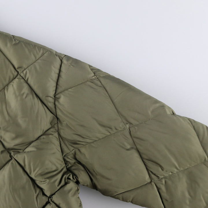 Vintage 1980'S Cabelas quilted goose down jacket, size M, men's Goose down (insulation) Khaki type Vintage Second Hand