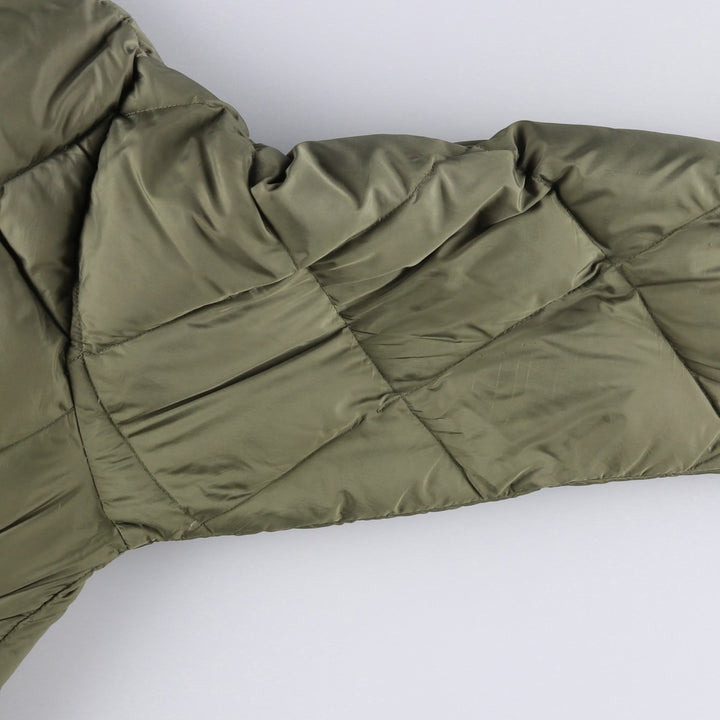 Vintage 1980'S Cabelas quilted goose down jacket, size M, men's Goose down (insulation) Khaki type Vintage Second Hand