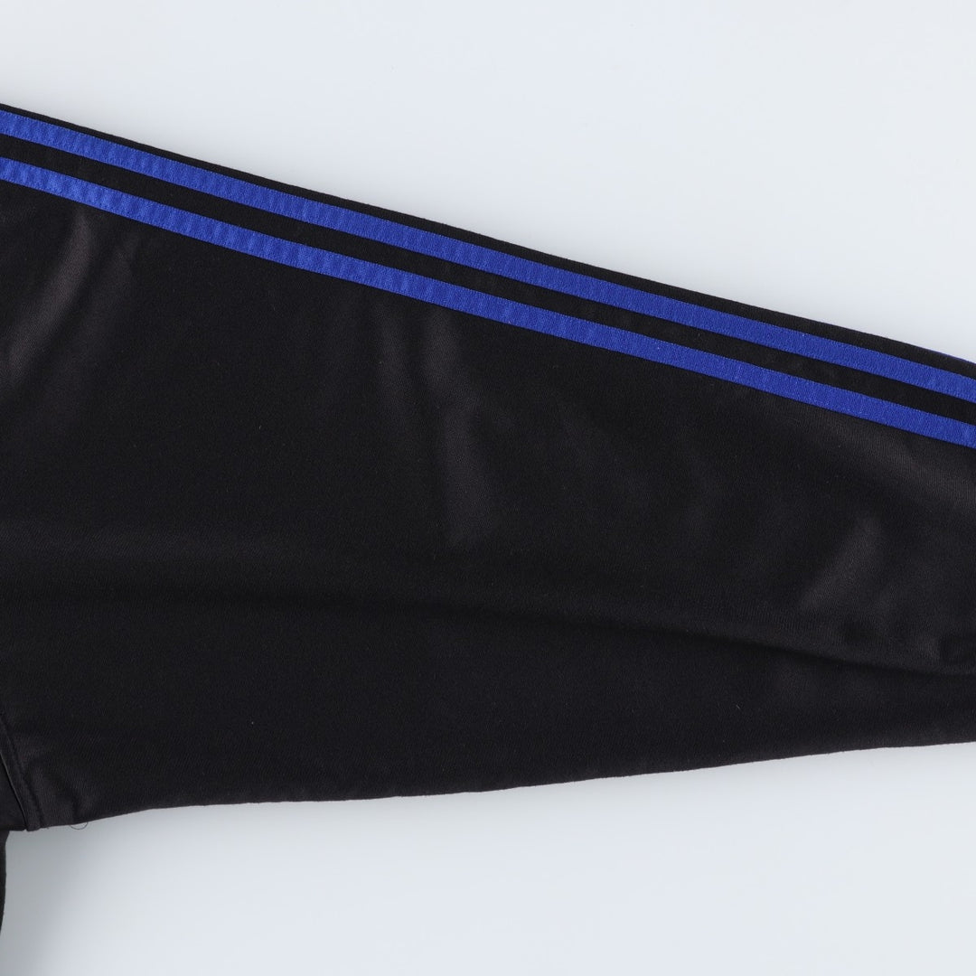 90'S Adidas Jersey Track Jacket Men's M Vintage polyester black type Vintage Second Hand