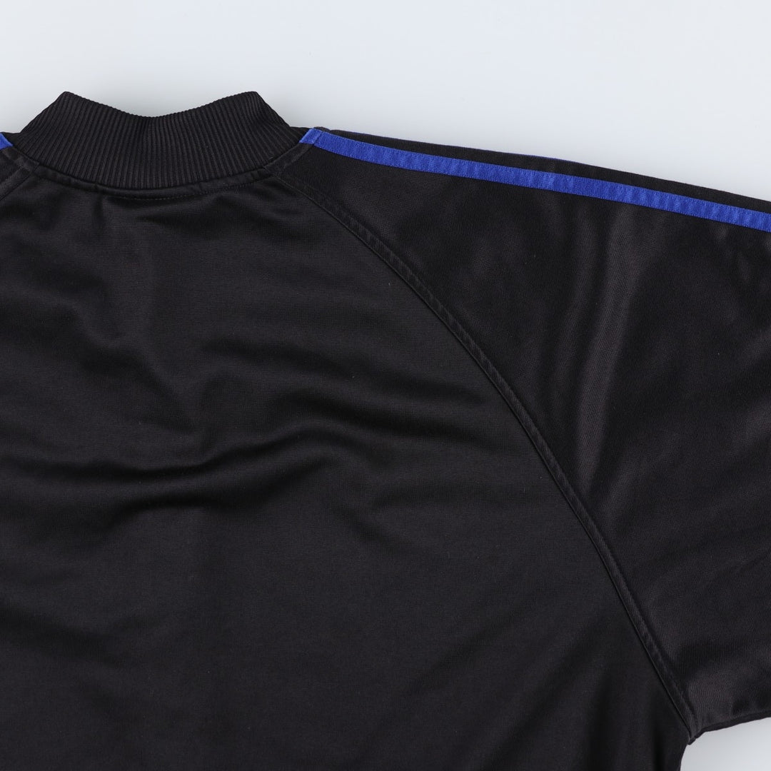 90'S Adidas Jersey Track Jacket Men's M Vintage polyester black type Vintage Second Hand