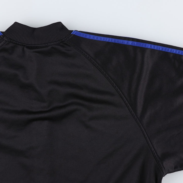90'S Adidas Jersey Track Jacket Men's M Vintage polyester black type Vintage Second Hand