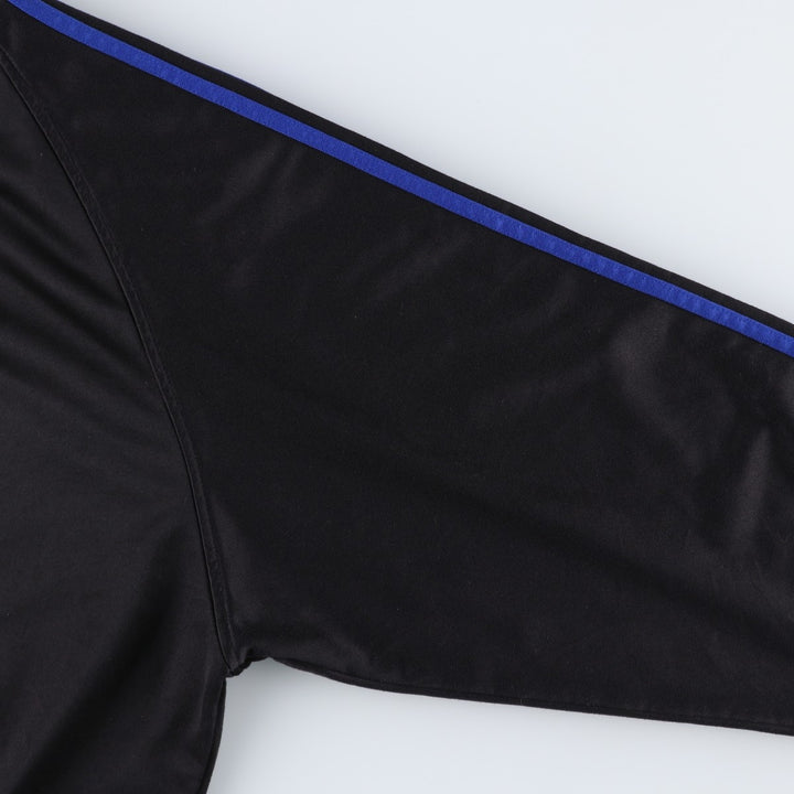 90'S Adidas Jersey Track Jacket Men's M Vintage polyester black type Vintage Second Hand