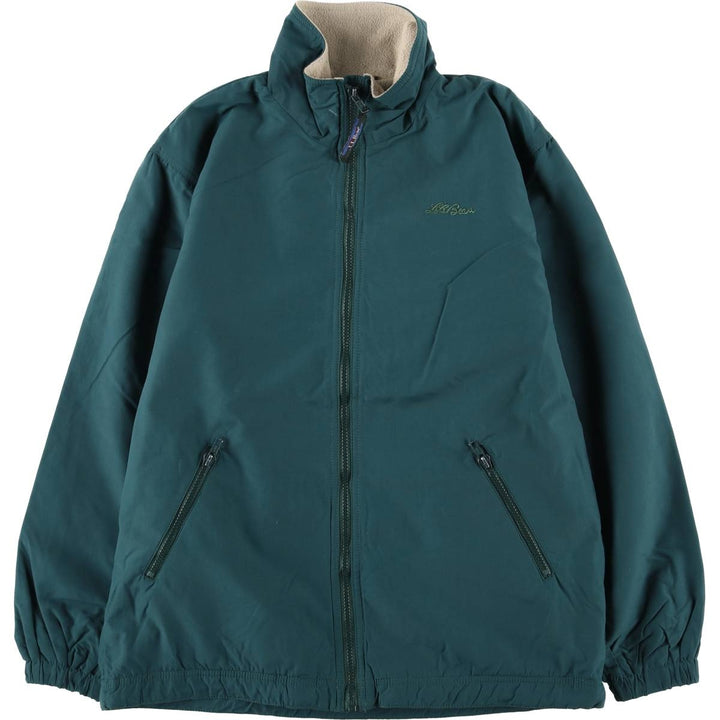 90'S LLBean Three-Season Jacket, Men's Size Medium unclear Green type dark green Vintage Second Hand