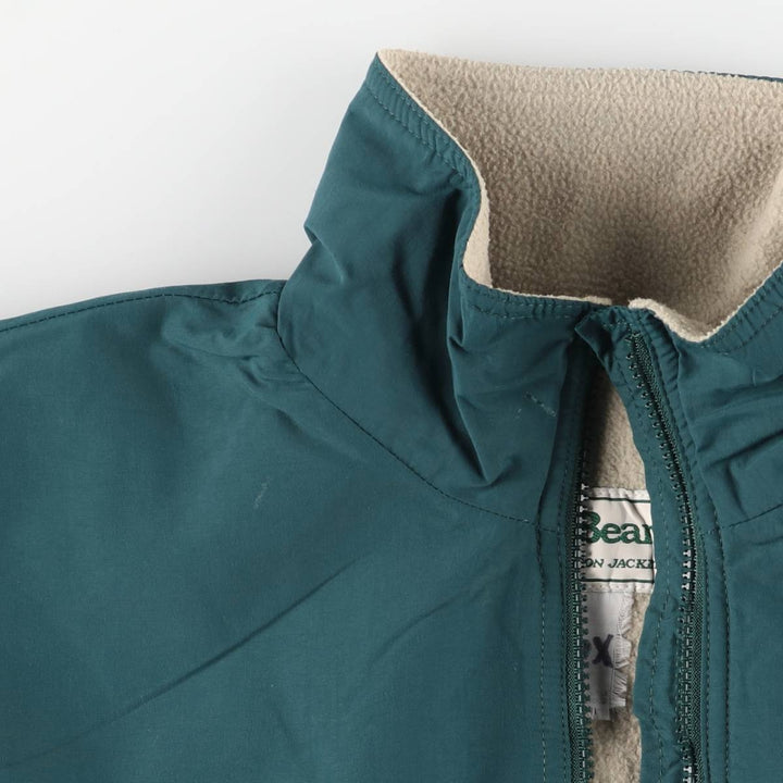 90'S LLBean Three-Season Jacket, Men's Size Medium unclear Green type dark green Vintage Second Hand