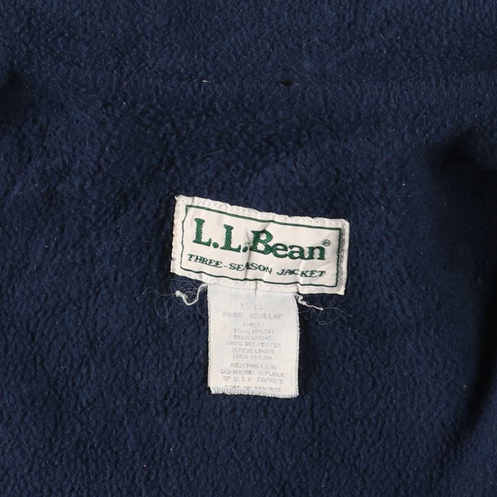 LLBean Three-Season Jacket, Men's XL Nylon red type Vintage Second Hand