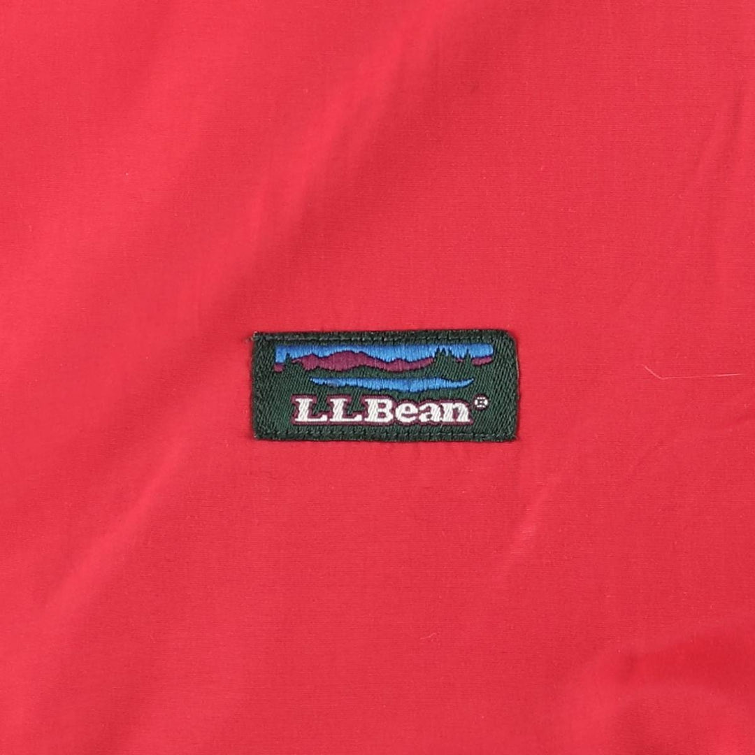 LLBean Three-Season Jacket, Men's XL Nylon red type Vintage Second Hand