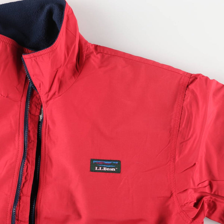 LLBean Three-Season Jacket, Men's XL Nylon red type Vintage Second Hand