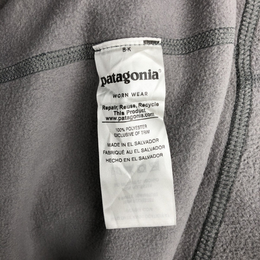 Patagonia Micro D Jacket 26171 Fleece Jacket, Men's XL polyester gray type Vintage Second Hand