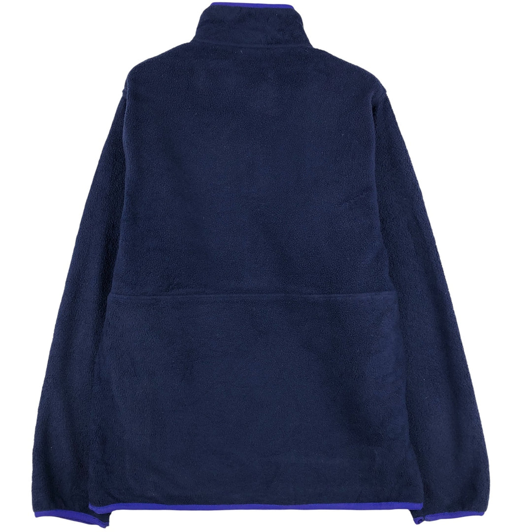 Patagonia Synchilla 25735 Half-Zip Fleece Pullover, Men's Size Small unclear navy blue type Vintage Second Hand