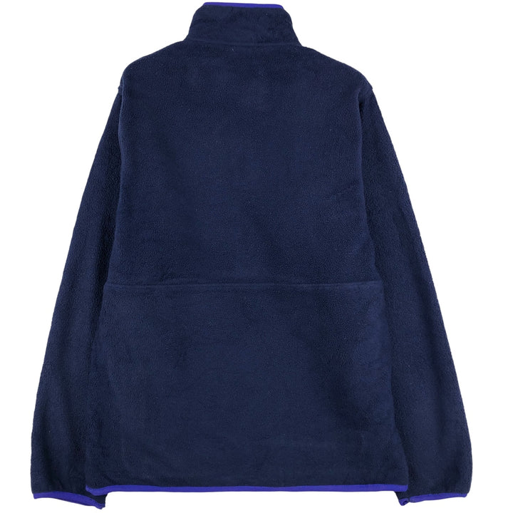 Patagonia Synchilla 25735 Half-Zip Fleece Pullover, Men's Size Small unclear navy blue type Vintage Second Hand