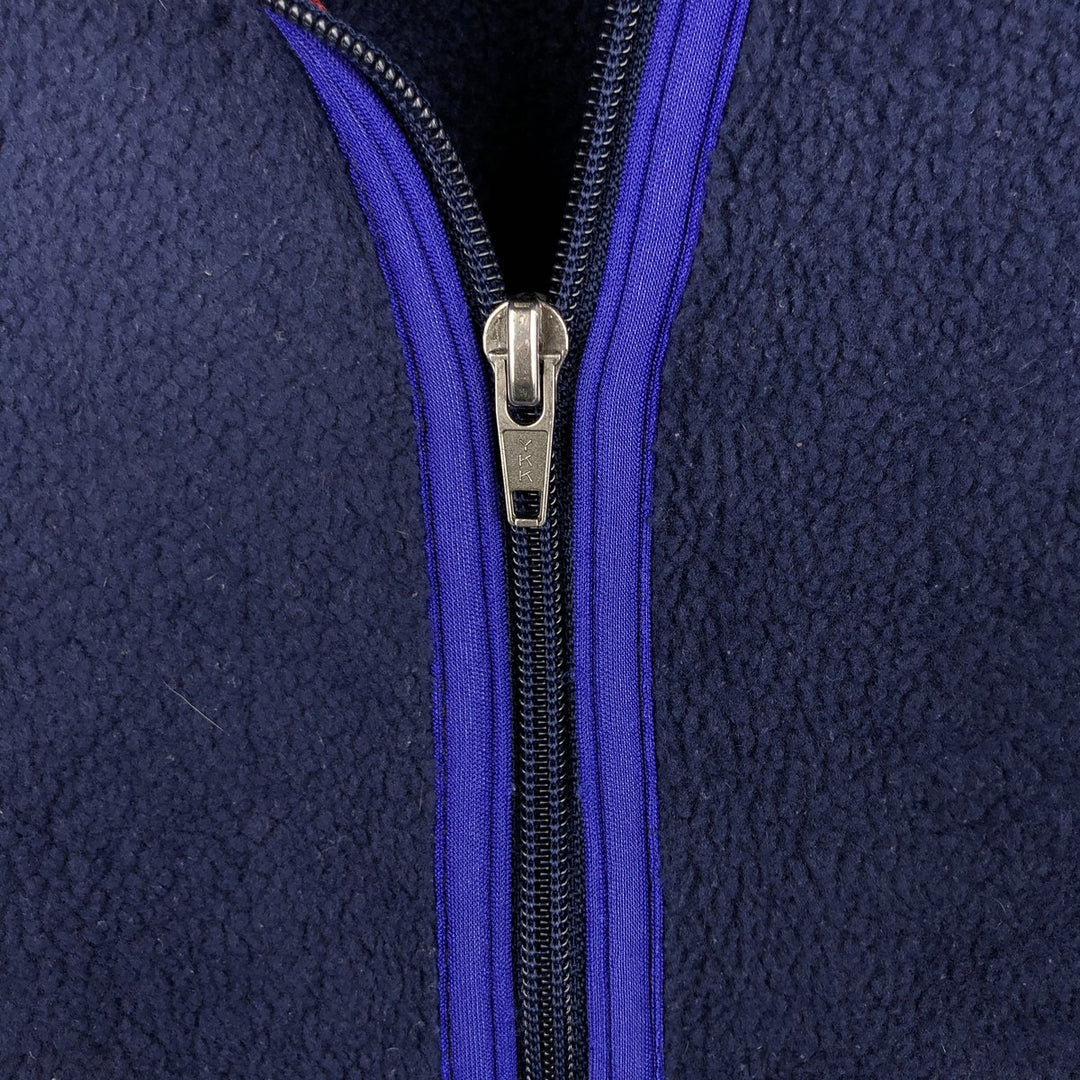 Patagonia Synchilla 25735 Half-Zip Fleece Pullover, Men's Size Small unclear navy blue type Vintage Second Hand