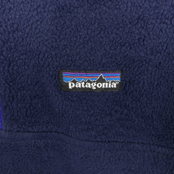 Patagonia Synchilla 25735 Half-Zip Fleece Pullover, Men's Size Small unclear navy blue type Vintage Second Hand