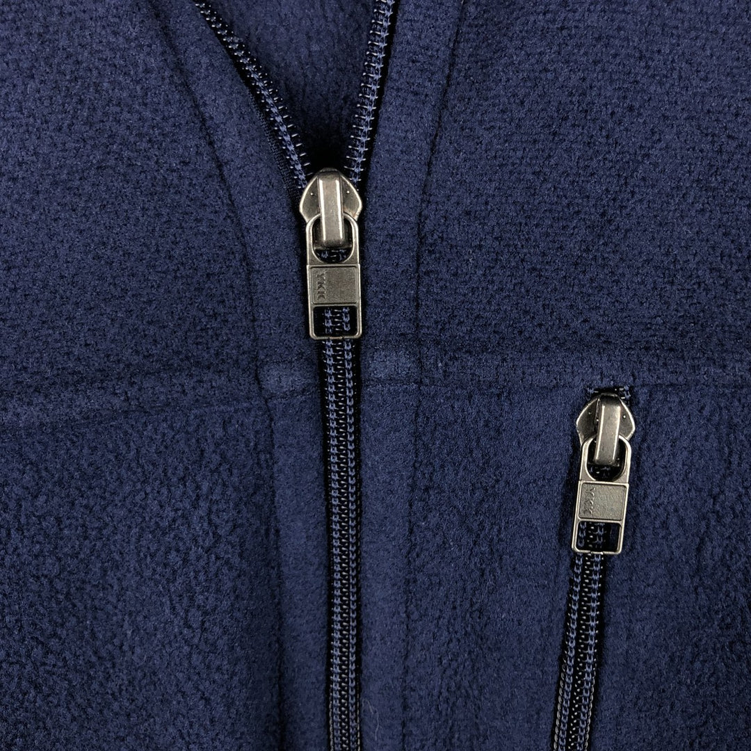 Patagonia Simple Synchilla Fleece Jacket (25098FA14), Men's Size Small polyester Navy blue Vintage Second Hand