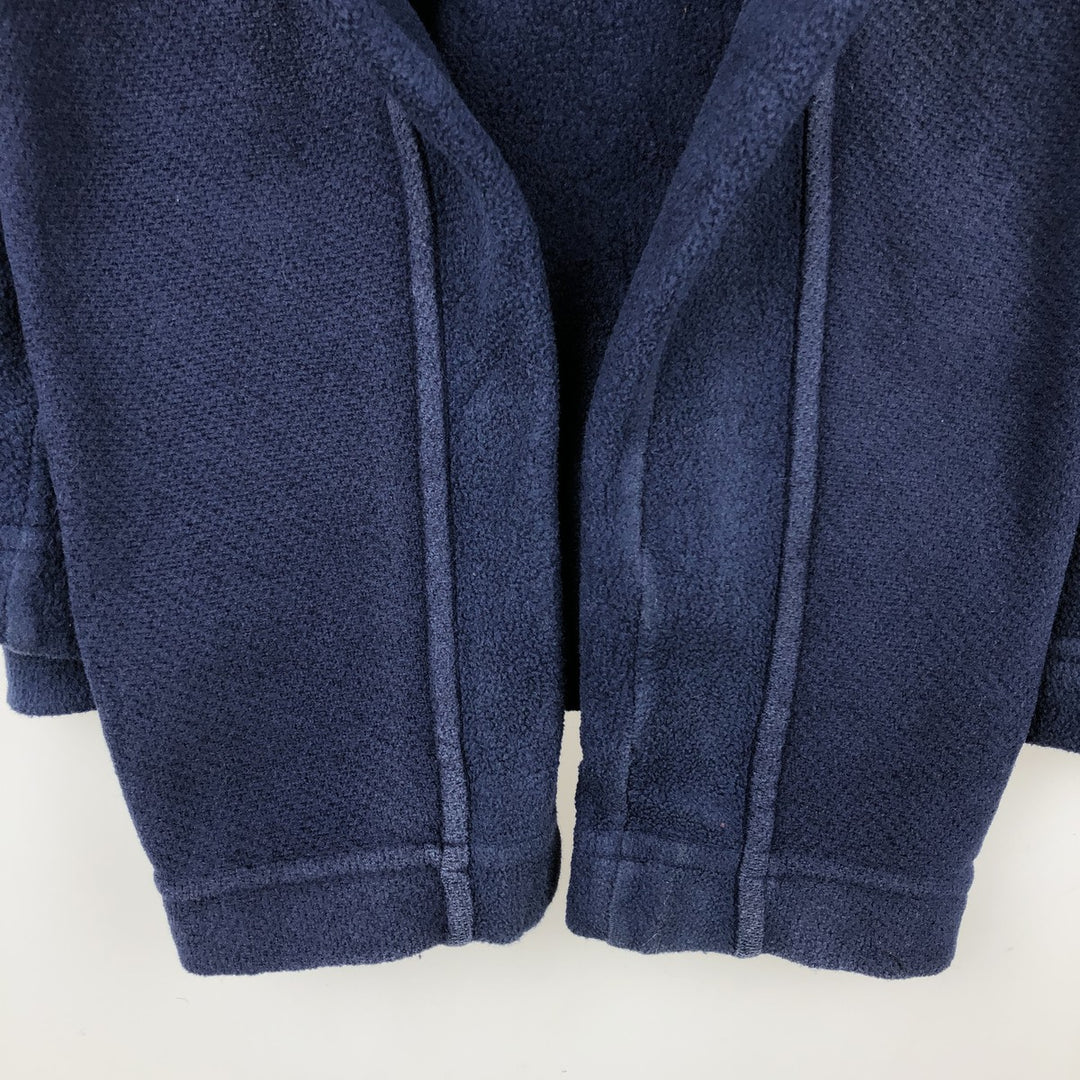Patagonia Simple Synchilla Fleece Jacket (25098FA14), Men's Size Small polyester Navy blue Vintage Second Hand
