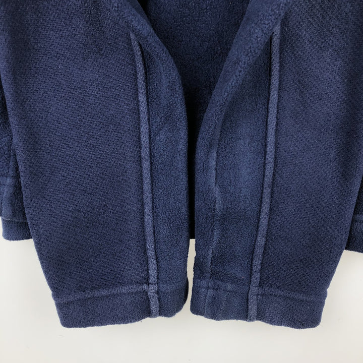 Patagonia Simple Synchilla Fleece Jacket (25098FA14), Men's Size Small polyester Navy blue Vintage Second Hand