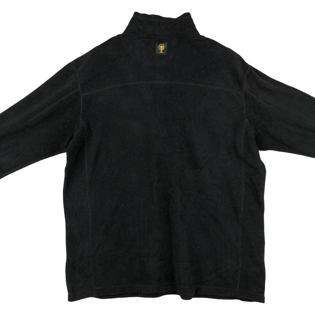 Patagonia Micro D Pullover 26175FA15 Half-Zip Fleece Pullover, Men's XL polyester black type Vintage Second Hand