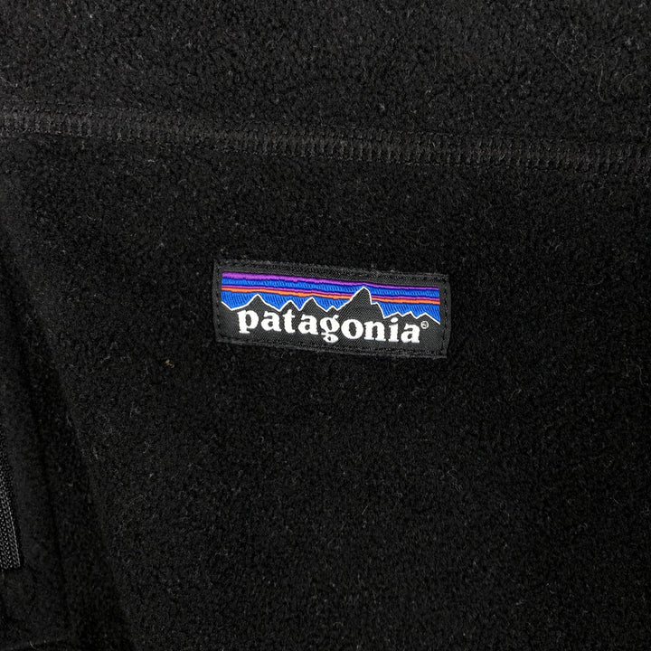 Patagonia Micro D Pullover 26175FA15 Half-Zip Fleece Pullover, Men's XL polyester black type Vintage Second Hand