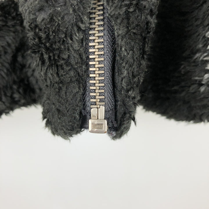 BLACK DIAMOND Eagle Pattern Fleece Jacket, Made in USA, Men's Size Medium unclear pale white type Vintage Second Hand