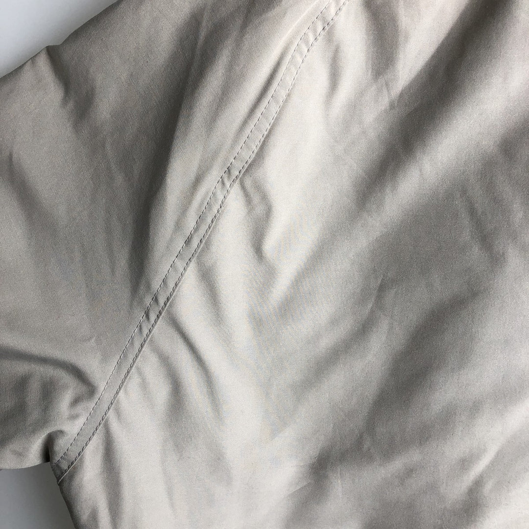 1970'S WOOLRICH padded mountain jacket, shell jacket, puffer jacket, made in the USA, men's size XL polyester gray type Vintage Second Hand