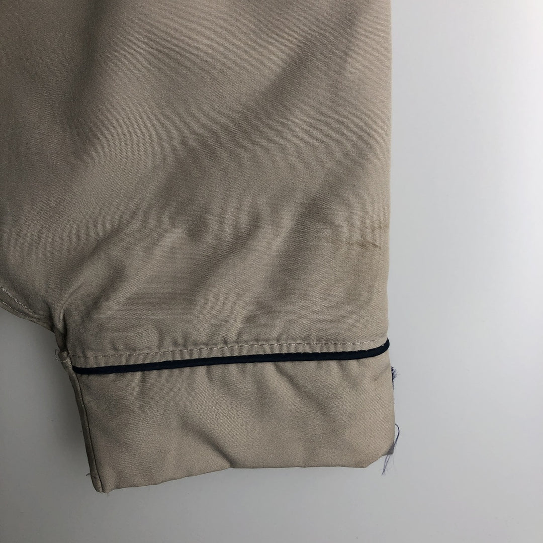1970'S WOOLRICH padded mountain jacket, shell jacket, puffer jacket, made in the USA, men's size XL polyester gray type Vintage Second Hand