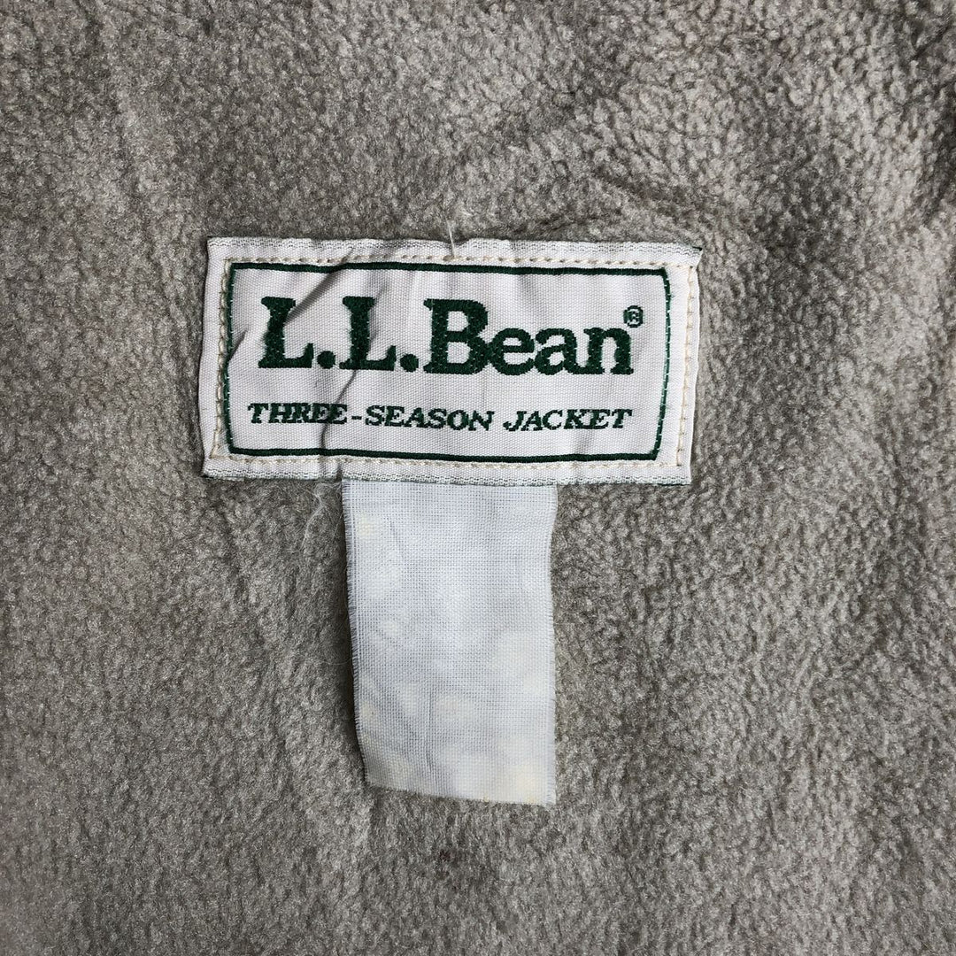 90'S LLBean windbreaker, men's size XL unclear green type Vintage Second Hand