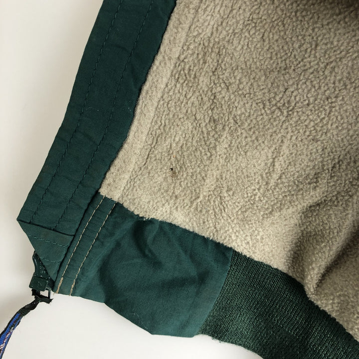 90'S LLBean windbreaker, men's size XL unclear green type Vintage Second Hand