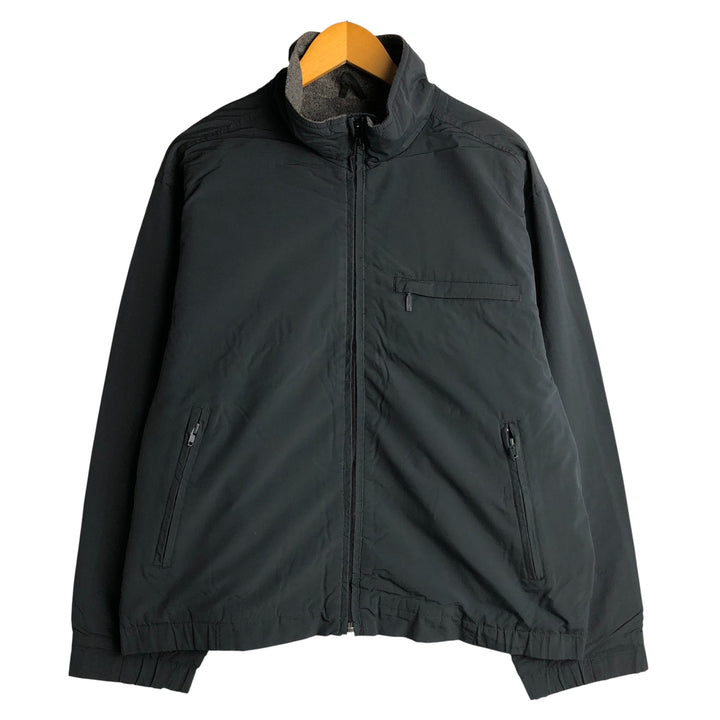 Eddie Bauer Men's Padded Puffer Jacket, Size XL Nylon black type Vintage Second Hand