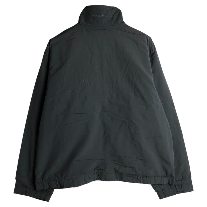 Eddie Bauer Men's Padded Puffer Jacket, Size XL Nylon black type Vintage Second Hand