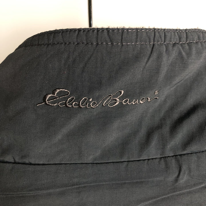 Eddie Bauer Men's Padded Puffer Jacket, Size XL Nylon black type Vintage Second Hand
