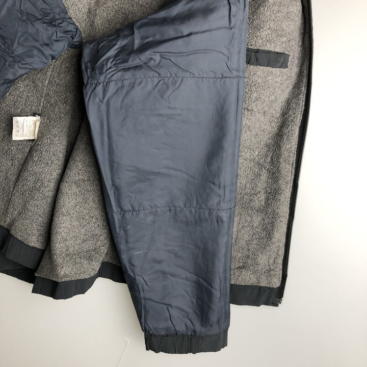 Eddie Bauer Men's Padded Puffer Jacket, Size XL Nylon black type Vintage Second Hand