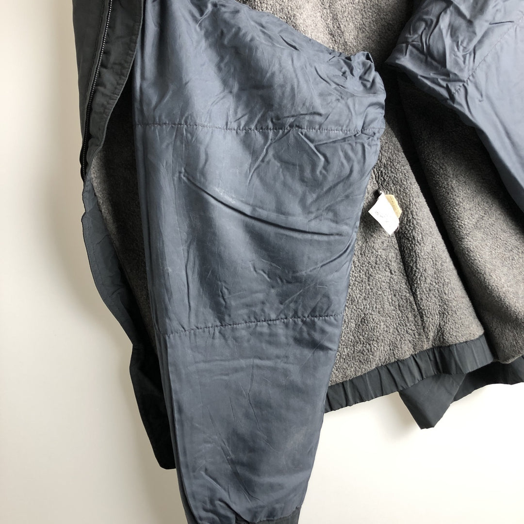 Eddie Bauer Men's Padded Puffer Jacket, Size XL Nylon black type Vintage Second Hand