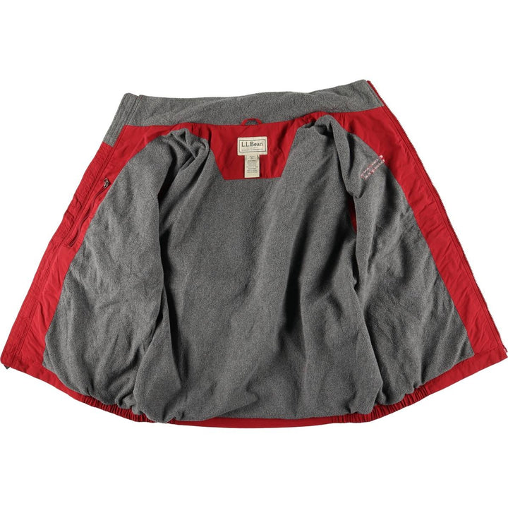 90s-00'S LLBean Nylon Jacket, Men's Size XL Nylon red type Vintage Second Hand