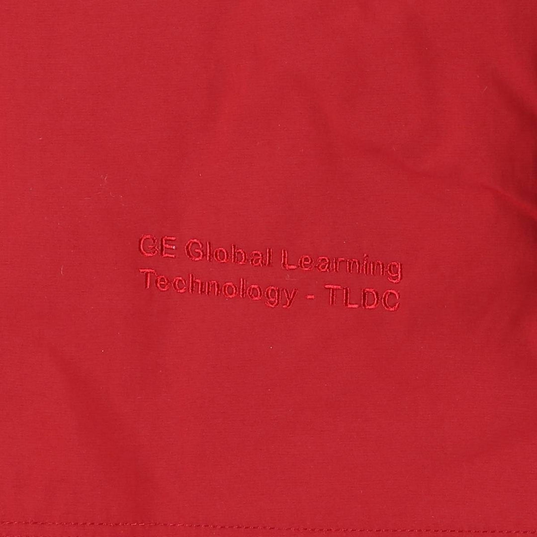 90s-00'S LLBean Nylon Jacket, Men's Size XL Nylon red type Vintage Second Hand