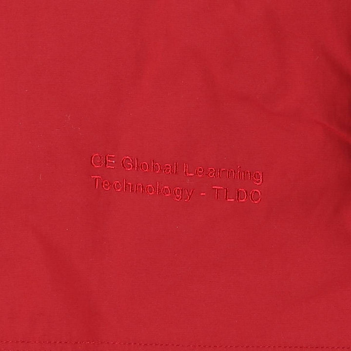 90s-00'S LLBean Nylon Jacket, Men's Size XL Nylon red type Vintage Second Hand