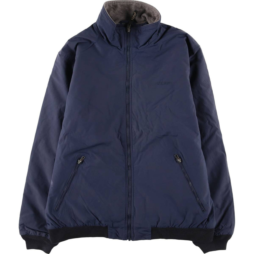 90s-00'S LL Bean Padded Mountain Jacket, Shell Jacket, Puffer Jacket, Men's XL, Vintage Nylon navy blue type Vintage Second Hand