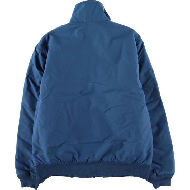 90s-00'S LLBean padded puffer jacket, men's size S Nylon blue type Vintage Second Hand