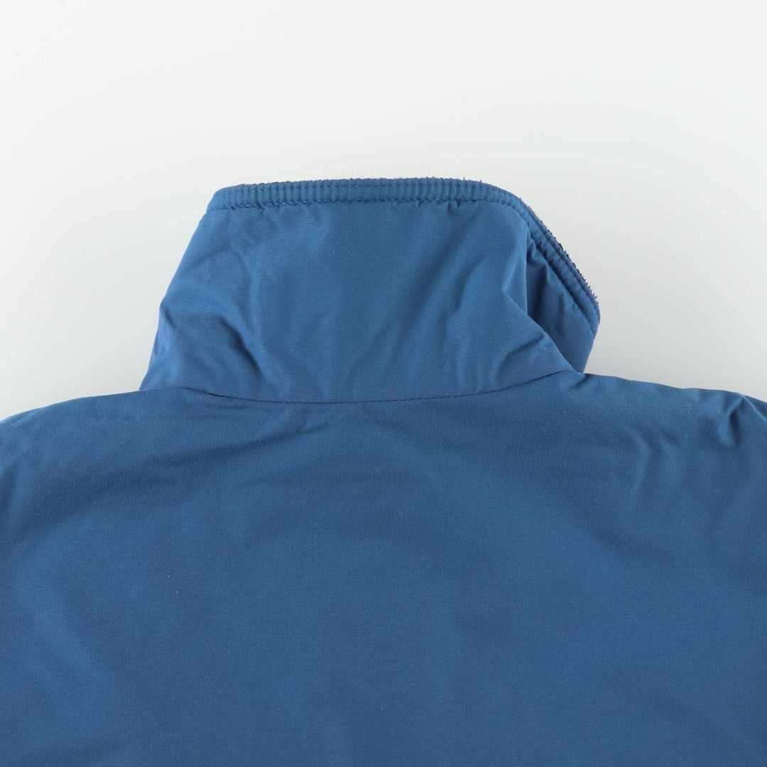 90s-00'S LLBean padded puffer jacket, men's size S Nylon blue type Vintage Second Hand