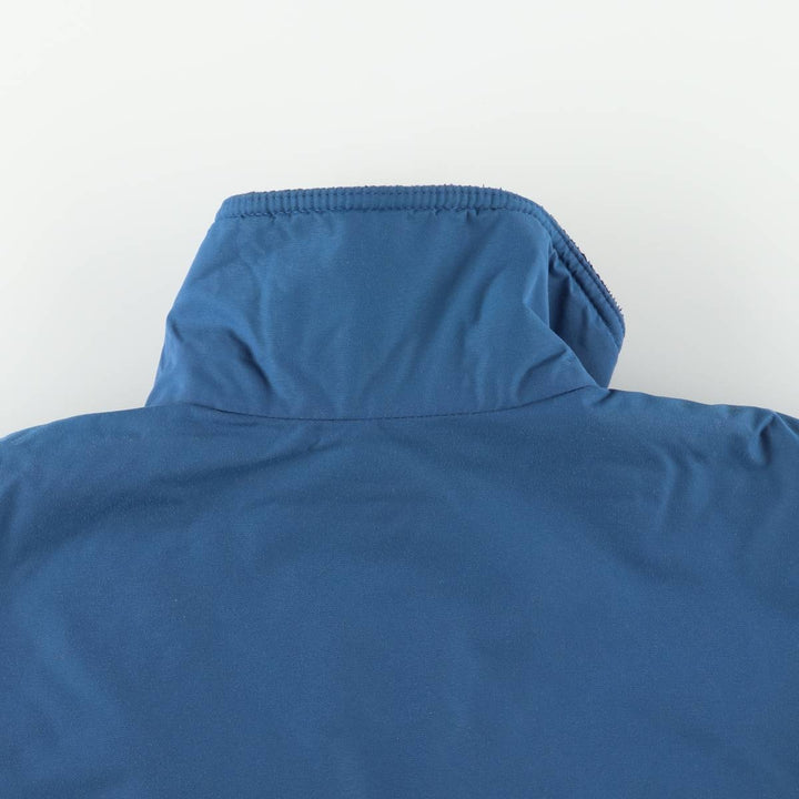 90s-00'S LLBean padded puffer jacket, men's size S Nylon blue type Vintage Second Hand