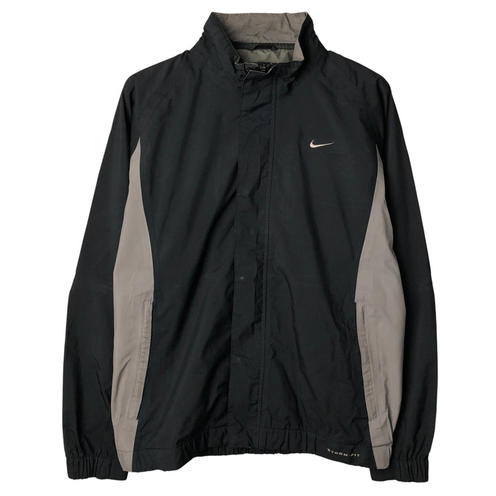 2000'S Nike Golf Windbreaker, Men's XL polyester black type Vintage Second Hand