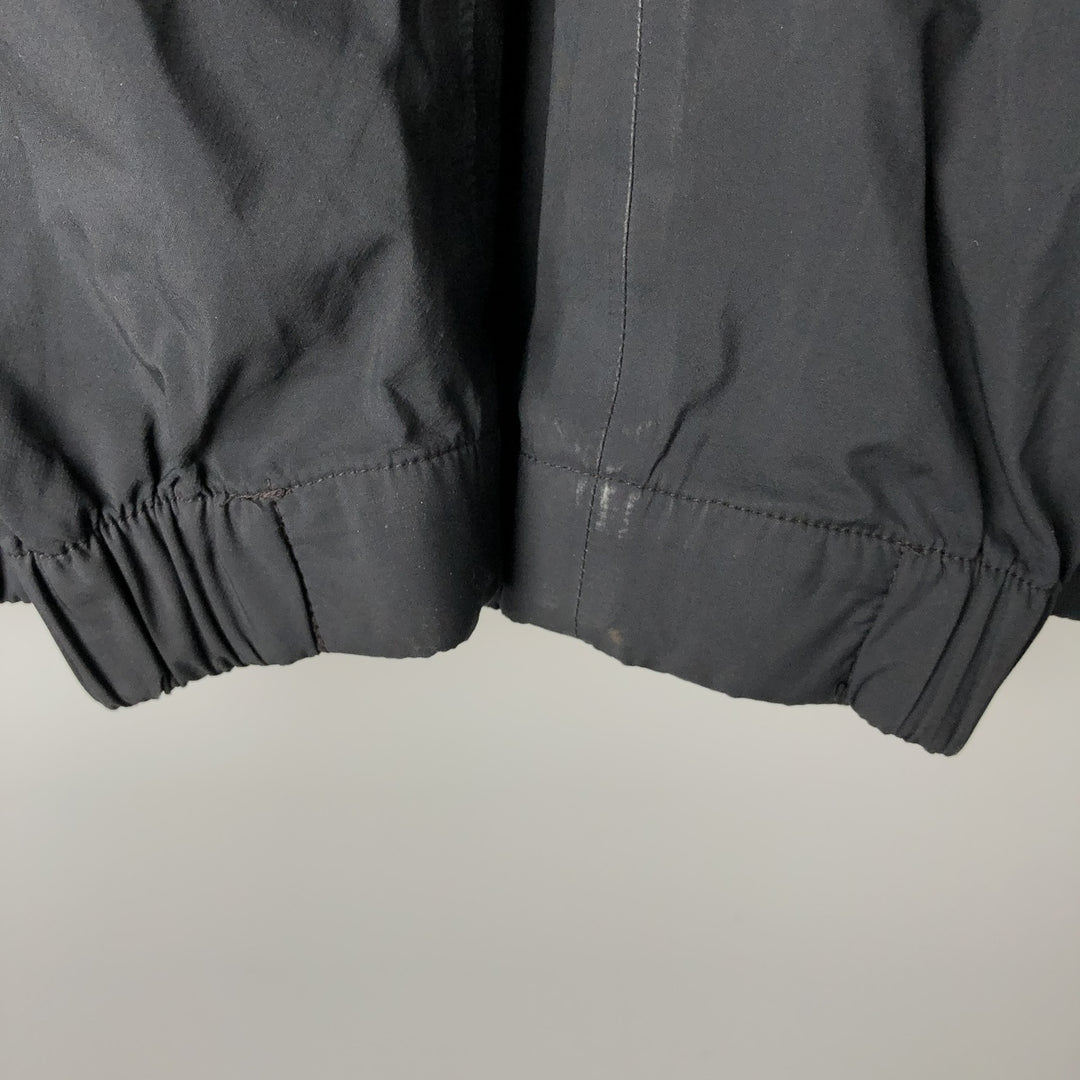 2000'S Nike Golf Windbreaker, Men's XL polyester black type Vintage Second Hand