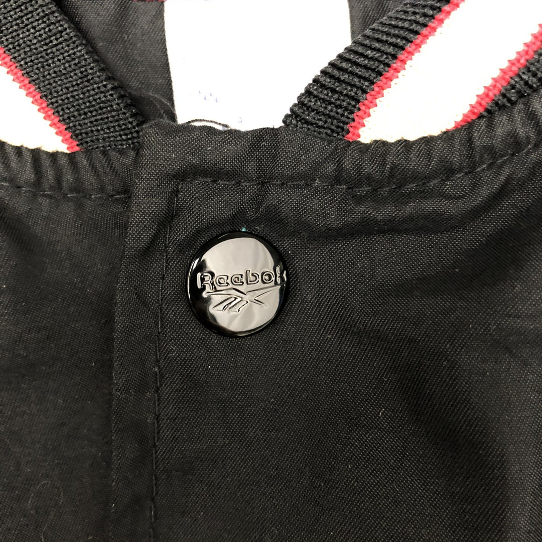 90'S Reebok NFL San Francisco 49ers Stadium Jacket, Men's Size L polyester black type Vintage Second Hand
