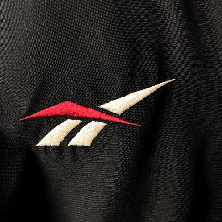 90'S Reebok NFL San Francisco 49ers Stadium Jacket, Men's Size L polyester black type Vintage Second Hand