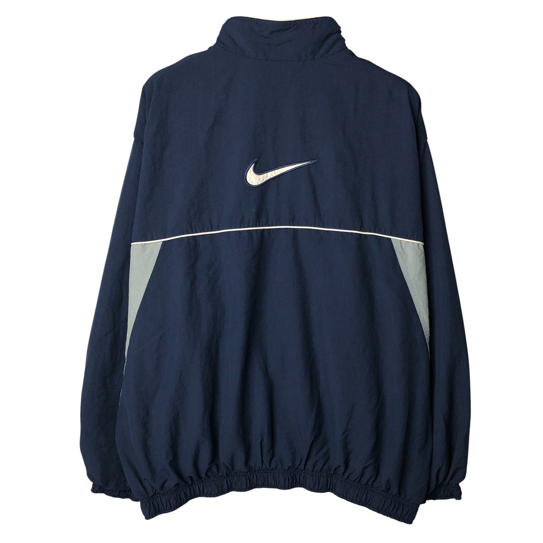 00'S Nike Windbreaker Men's XL polyester navy blue type Vintage Second Hand